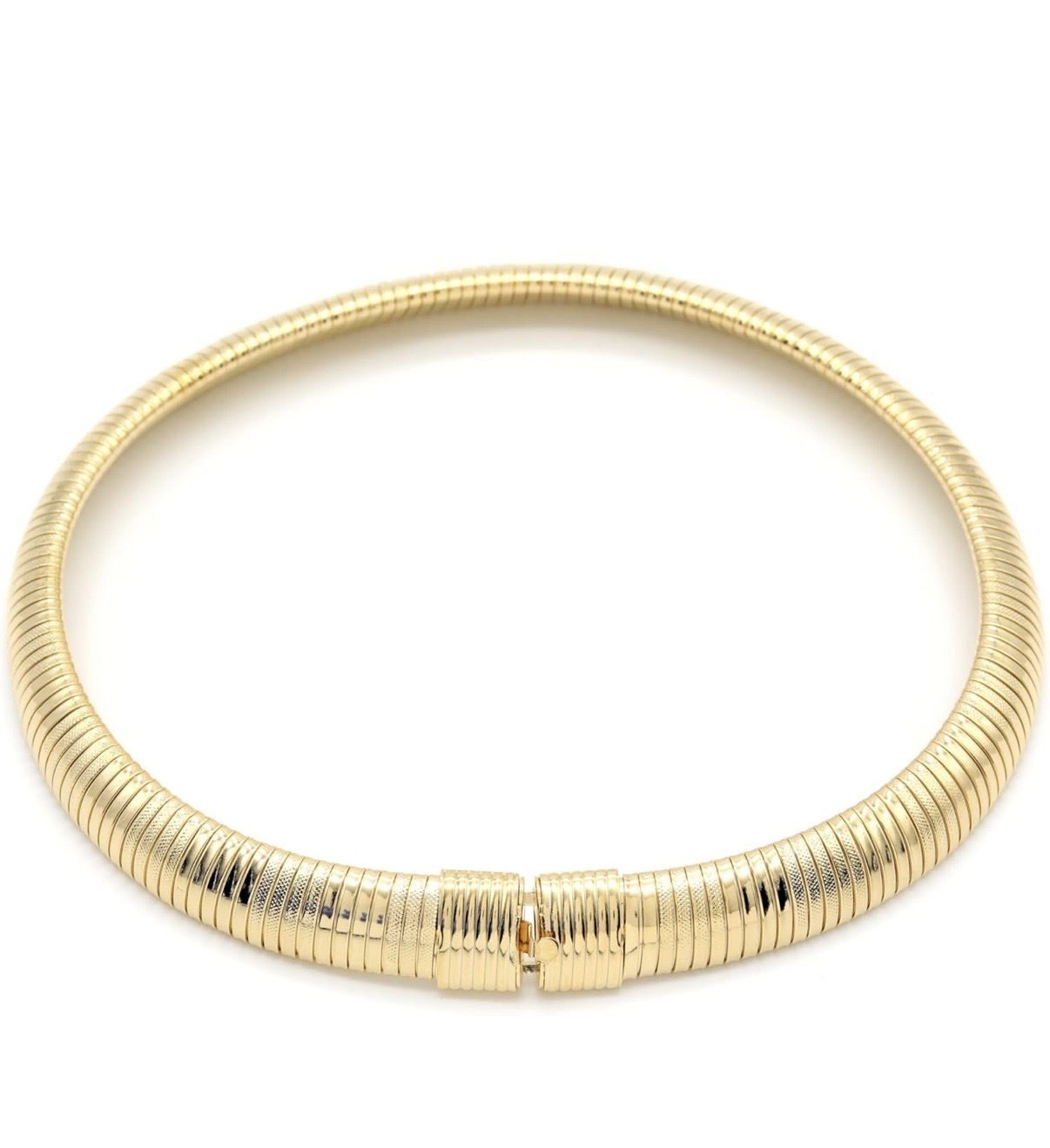 Metal Fashion Necklace 18k Gold plated Brass